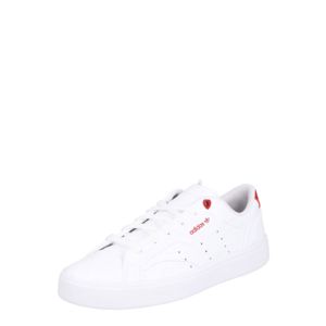 ADIDAS ORIGINALS Sneaker low 'Sleek' alb / roșu imagine