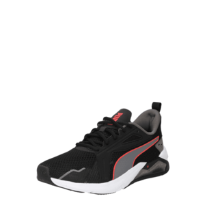 PUMA Pantofi sport negru / gri / roșu imagine