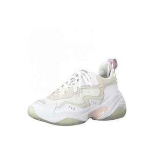 Tamaris Fashletics Sneaker low alb / roz pudră imagine