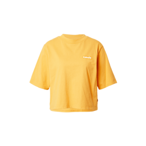 LEVI'S Tricou galben auriu / alb imagine