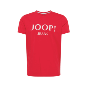 JOOP! Jeans Tricou roșu / alb imagine