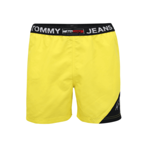 Tommy Hilfiger Underwear Șorturi de baie galben neon / negru / alb / roși aprins imagine