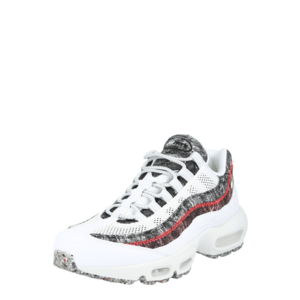Nike Sportswear Sneaker low 'Air Max 95' alb / gri / roșu imagine