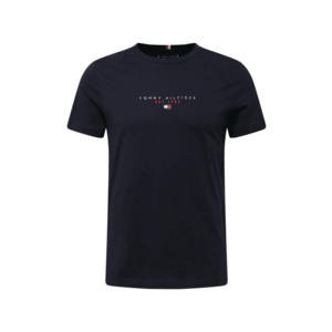 TOMMY HILFIGER Tricou navy / alb / roșu imagine