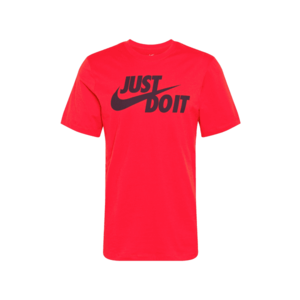Nike Sportswear Tricou 'Just Do It' negru / roșu deschis imagine
