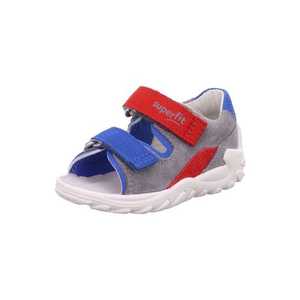 SUPERFIT Pantofi deschiși 'FLOW' albastru / gri / roșu imagine