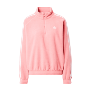 ADIDAS ORIGINALS Bluză de molton roz / alb imagine