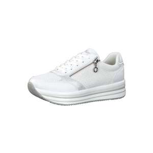 s.Oliver Sneaker low alb / argintiu imagine