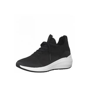 TAMARIS Sneaker low negru / alb imagine