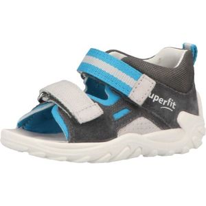SUPERFIT Pantofi deschiși 'Flow' gri închis / albastru deschis / gri deschis imagine