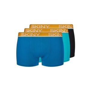 Skiny Boxeri albastru royal / turcoaz / negru / portocaliu / gri deschis imagine