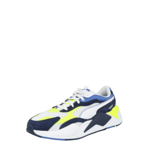 PUMA Sneaker low alb / albastru închis / galben neon / albastru royal imagine