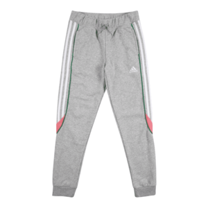 ADIDAS PERFORMANCE Pantaloni sport 'Bold' gri amestecat / alb / verde / pepene imagine