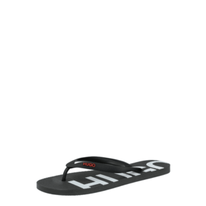 HUGO Flip-flops 'Onfire' negru / roșu imagine