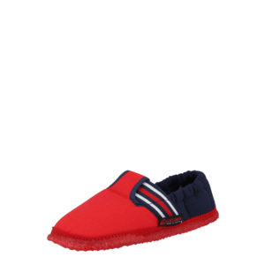 GIESSWEIN Papuci de casă 'Aichach' bleumarin / roși aprins / alb imagine
