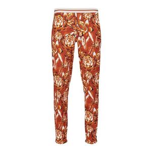 Skiny Pantaloni de pijama roșu orange / galben / alb / negru imagine