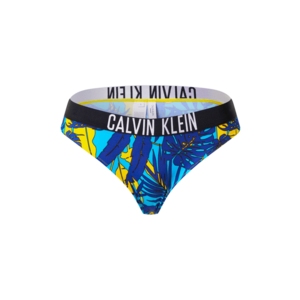 Calvin Klein Swimwear Slip costum de baie albastru / turcoaz / galben / negru / alb imagine