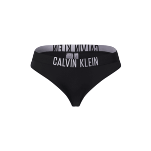 Calvin Klein Swimwear Slip costum de baie negru / alb imagine