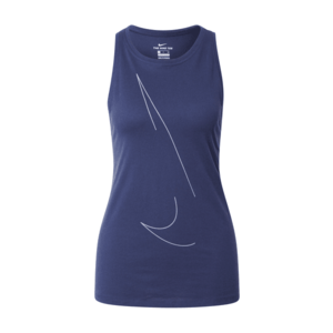 NIKE Sport top 'Yoga' albastru violet / alb imagine