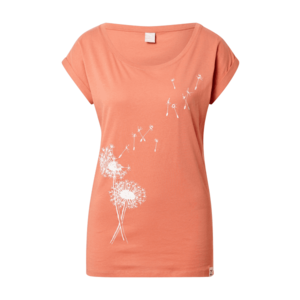 Iriedaily Tricou 'Pusteblume' alb / portocaliu piersică imagine