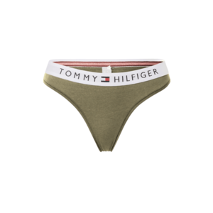 Tommy Hilfiger Underwear Tanga kaki / alb imagine