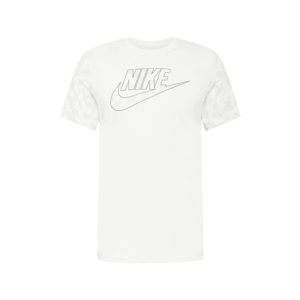 Nike Sportswear Tricou alb / negru / gri deschis imagine