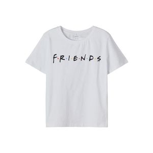 LMTD Tricou 'Friends Phobe' alb / negru imagine