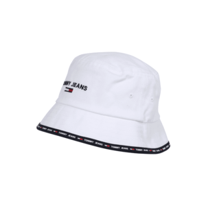 Tommy Jeans Pălărie alb / navy / roșu imagine