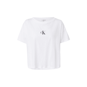 Calvin Klein Swimwear Tricou alb / negru imagine