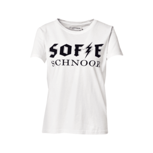 Sofie Schnoor Tricou alb / negru imagine