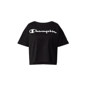Champion Authentic Athletic Apparel Tricou negru / alb imagine