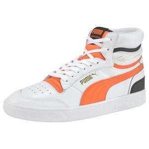 PUMA Sneaker înalt 'Ralph Sampson' alb / portocaliu / negru imagine