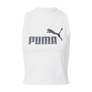 PUMA Sport top alb / negru imagine
