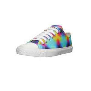 Ethletic Sneaker low alb / albastru deschis / albastru închis / galben / roz imagine