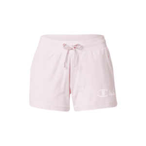 Champion Authentic Athletic Apparel Pantaloni sport roz / alb imagine