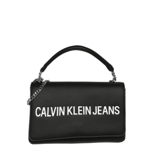 Calvin Klein Jeans Geantă de umăr negru / alb imagine