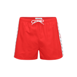 Calvin Klein Swimwear Șorturi de baie roșu / alb / negru imagine