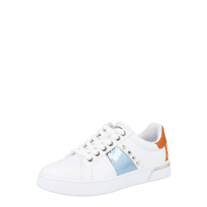 GUESS Sneaker low 'RAMERO' alb / albastru / coniac imagine