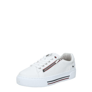 MUSTANG Sneaker low alb / bleumarin / roșu imagine