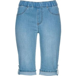 Bermude jeans cu elastic imagine