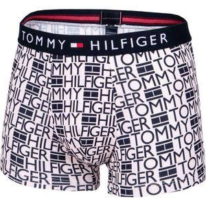 Tommy Hilfiger TRUNK PRINT Boxeri bărbați, alb, mărime S imagine