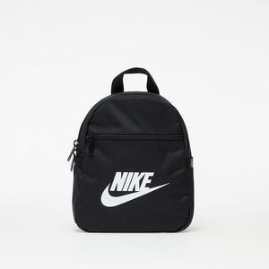 Nike Sportswear Futura 365 W Mini Backpack Black/ Black/ White imagine
