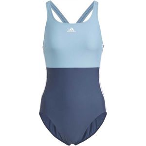 adidas SH3.RO COLORBLOCK 3S SWIMSUIT Costum de baie damă, albastru închis, mărime 42 imagine