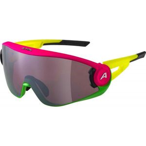 Alpina Sports 5W1NG Q+CM Ochelari de soare, roz, mărime os imagine