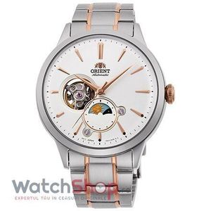 Ceas Orient SUN AND MOON RA-AS0101S Open Heart Automatic imagine