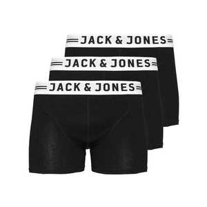 JACK & JONES Boxeri 'Sense' negru / alb imagine