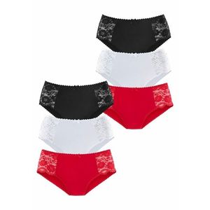 PETITE FLEUR Slip roșu / negru / alb imagine