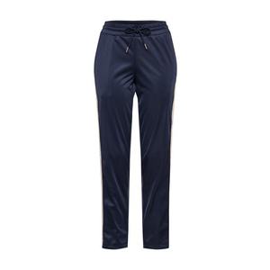 Urban Classics Pantaloni bleumarin / roz deschis / alb imagine