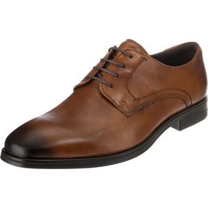 ECCO Pantofi cu șireturi 'Melburne' șamoa / negru imagine