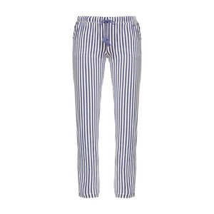 LASCANA Pantaloni de pijama crem / albastru închis imagine
